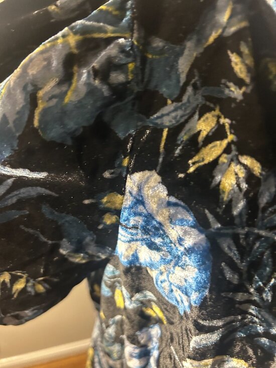 Anthropologie The Somerset Velvet Maxi Dress NEW with tags Medium - Picture 3 of 9